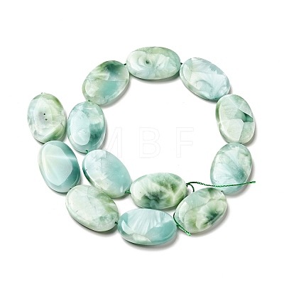 Natural Glass Beads Strands G-I247-34B-1