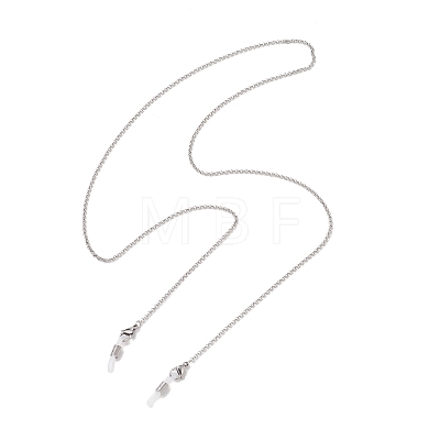 304 Stainless Steel  Eyeglasses Chains AJEW-EH00407-1