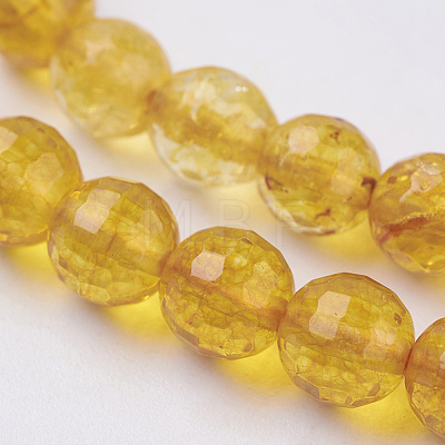 Natural Quartz Crystal Beads Strands X-G-G099-F4mm-19-1