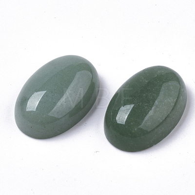 Natural Green Aventurine Cabochons G-N0325-06-1