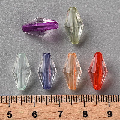 Transparent Acrylic Beads TACR-S154-13A-1