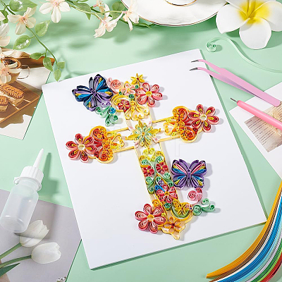 Paper Quiling Supplies Set DIY-PH0022-03D-1