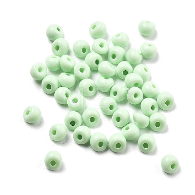 Acrylic Imitation Pearl Beads OACR-D300-01B-1