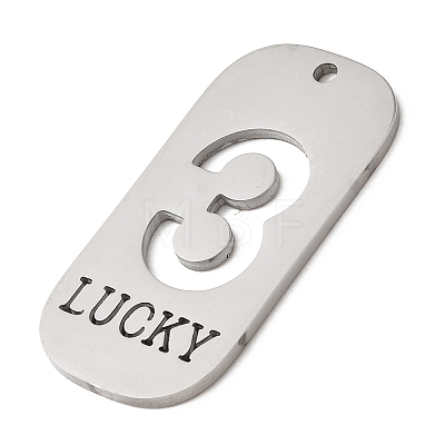 304 Stainless Steel Pendants STAS-D200-02D-P-1
