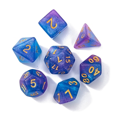 Acrylic Polyhedral Dice PW-WG11156-04-1