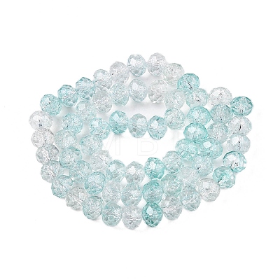 Transparent Glass Beads Strands X-GLAA-T023-6mm-A01-1