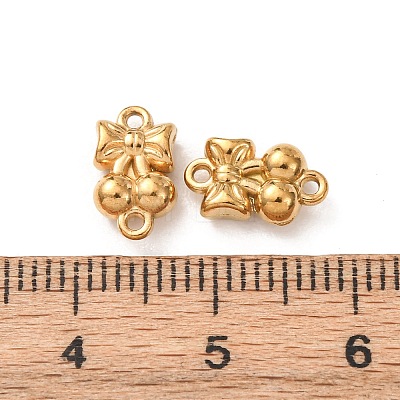 304 Stainless Steel Links Connector Charms STAS-K291-16G-1
