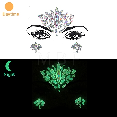 Luminous Glow in the Dark Removable Temporary Water Proof Tattoos Paper Stickers PW-WGF5E01-14-1