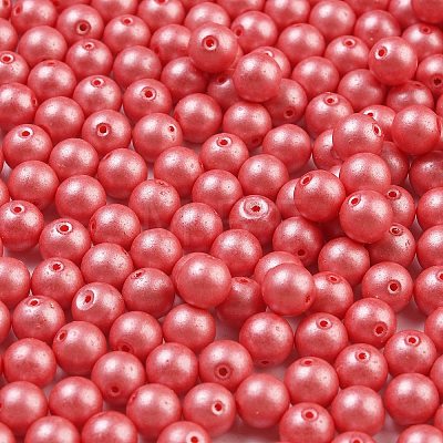 Baking Paint Glass Seed Beads SEED-A034-02K-1