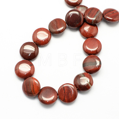 Natural Red Jasper Beads Strands G-S110-12mm-06-1