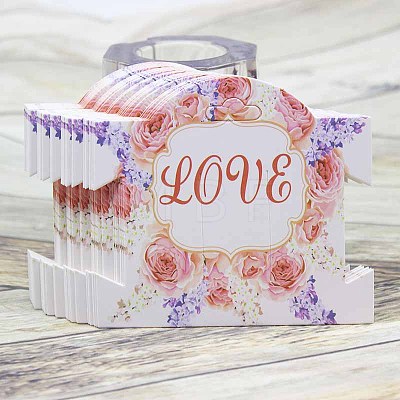 Paper Hair Clip Display Cards CON-PW0001-140H-01-1