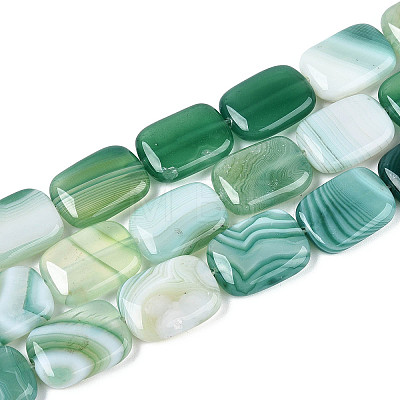 Natural Agate Beads Strands G-N356-03A-10-1