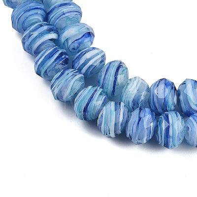 Handmade Lampwork Beads Strands LAMP-T007-13P-1