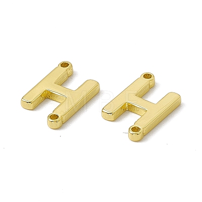 Rack Plating Brass Connector Charms KK-C007-38G-H-1