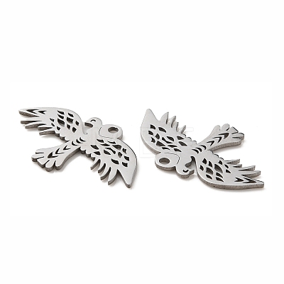 Non-Tarnish 304 Stainless Steel Pendants STAS-D050-05P-1