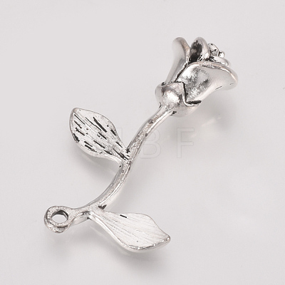 Tibetan Style Alloy Pendants TIBE-T011-48AS-LF-1