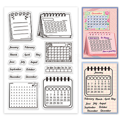 Custom PVC Plastic Clear Stamps DIY-WH0448-0129-1