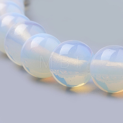 Opalite Beads Strands X-G-S259-48-4mm-1