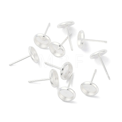 304 Stainless Steel Stud Earring Settings STAS-H436-20A-G01-1