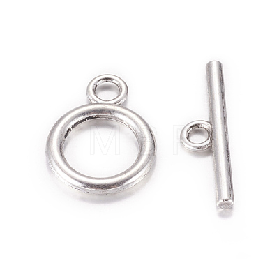 Tibetan Style Alloy Toggle Clasps LF0273Y-1