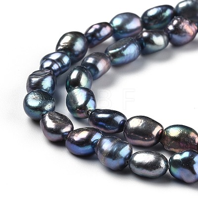 Natural Cultured Freshwater Pearl Beads Strands PEAR-L033-31F-1