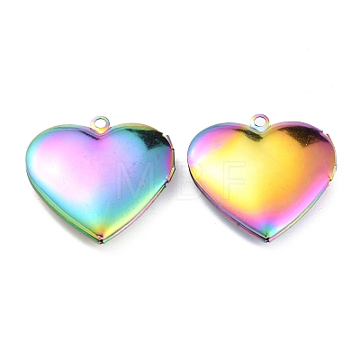 304 Stainless Steel Locket Pendants LS-STAS-O147-02A-1