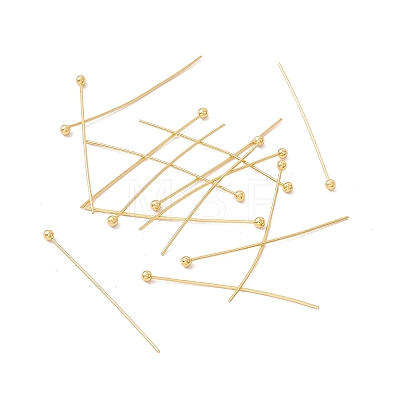 Brass Ball Head Pins X-KK-WH0058-02C-G01-1