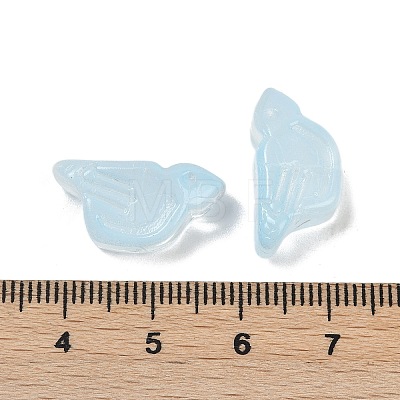 Transparent Glass Beads DGLA-E004-13H-1