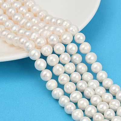 Natural Cultured Freshwater Pearl Beads Strands PEAR-I007-07Z-03C-02-1