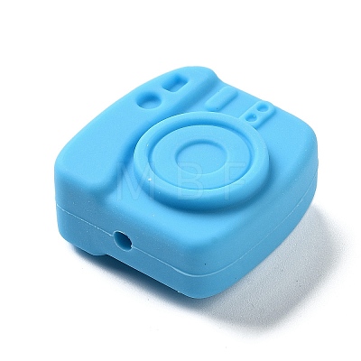 Camera Food Grade Eco-Friendly Silicone Focal Beads SIL-C007-16B-1