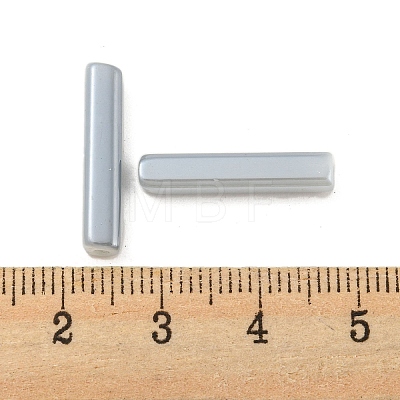 Electroplate Glass Beads GLAA-D024-01G-1