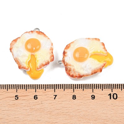 Opaque Resin Imitation Food Pendants RESI-P049-01A-P-1