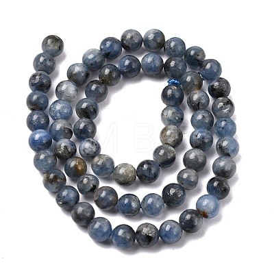 Natural Kyanite/Cyanite/Disthene Beads Strands G-G272-A01-6mm-1