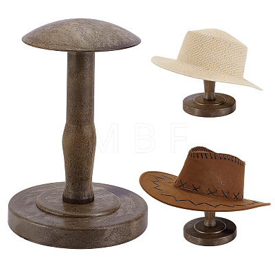 Plastic Dome Shaped Stem Hat Rack AJEW-WH0696-552-1
