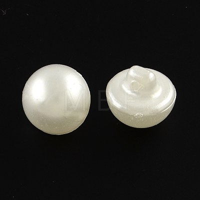 1-Hole Acrylic Shank Buttons X-BUTT-R034-062-1