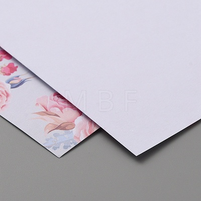 24Pcs 12 Styles Floral Scrapbooking Paper Pad DIY-WH0308-301-1