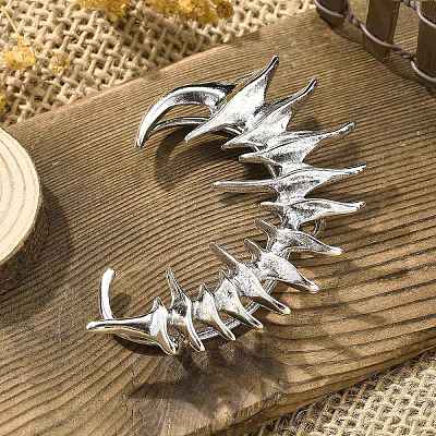 Alloy Cuff Earrings EJEW-K297-01AS-1