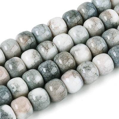 Ombre Effect Dyed Glass Beads Strands GLAA-N067-01A-14-1