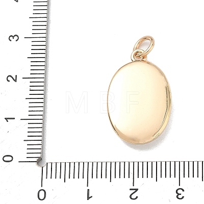 Printed Brass Pendants KK-CBA9B3D-02G-08-1