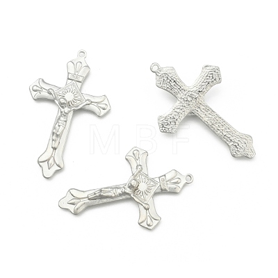Alloy Crucifix Cross Pendants EC1053-P-1