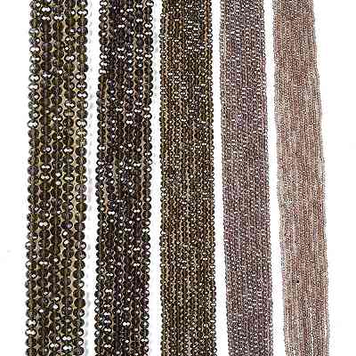 Electroplate Glass Beads Strands EGLA-A044-T8mm-A16-1