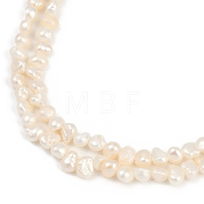 Natural Cultured Freshwater Pearl Beads Strands PEAR-P064-19G-05A-01-1