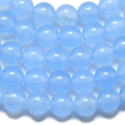 Natural Malaysia Jade Beads Strands G-L645-C01-4mm-21-1