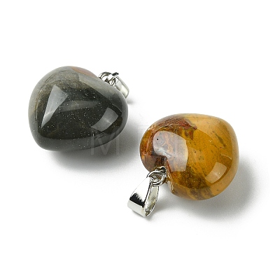 Natural Picasso Jasper Pendants G-F820-10A-10-1