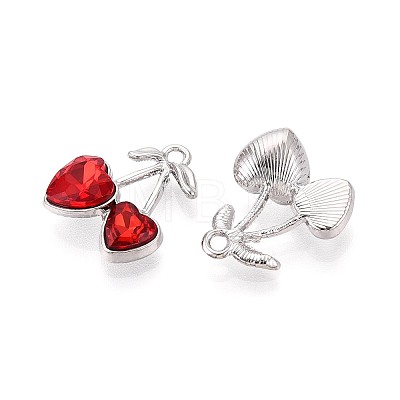 Alloy Rhinestone Pendants PALLOY-T092-24P-1