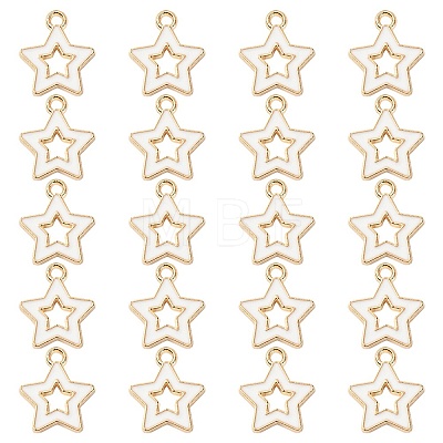 Alloy Enamel Pendants ENAM-YW0003-01A-1