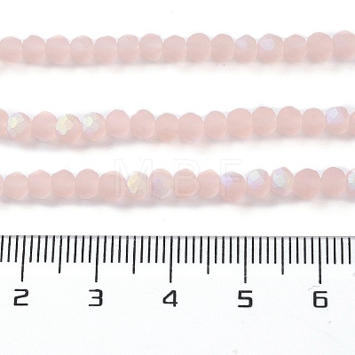 Transparent Glass Beads Strands EGLA-A044-T6mm-MB22-1