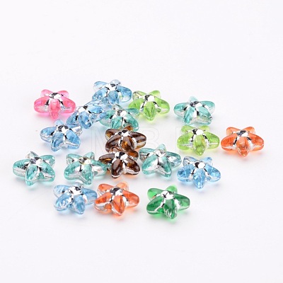 Colorful Acrylic Beads PB21P9226-1