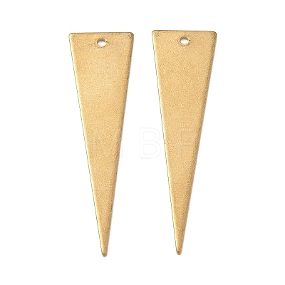 Brass Big Pendants KK-D263-06G-1