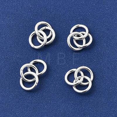 925 Sterling Silver Linking Rings STER-K188-04S-1